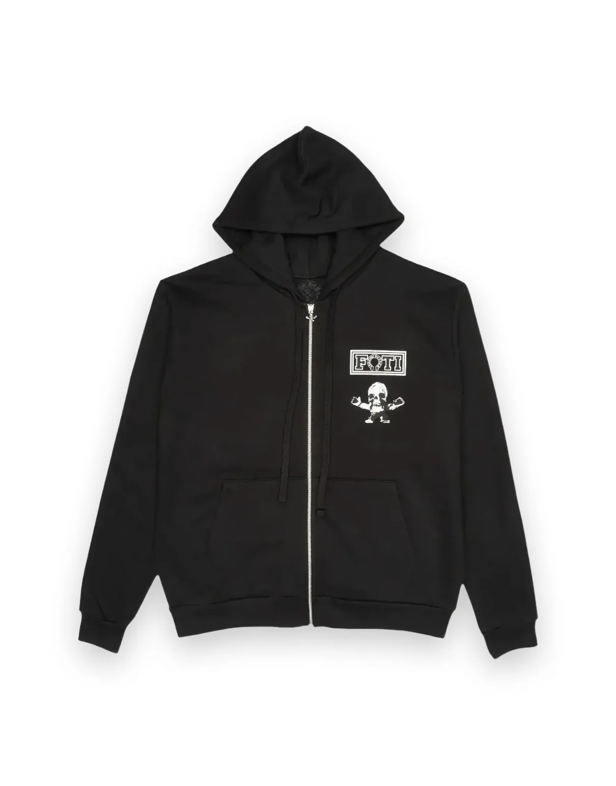 Chrome Hearts Foti Tic Tac Toe zip-up hoodie 1