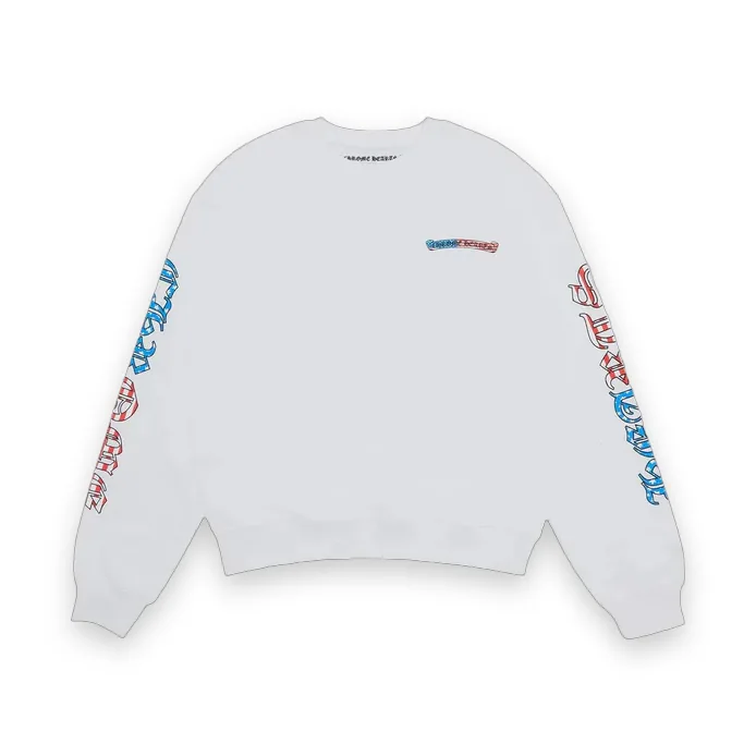 Chrome Hearts Matty Boy America Crewneck White 1