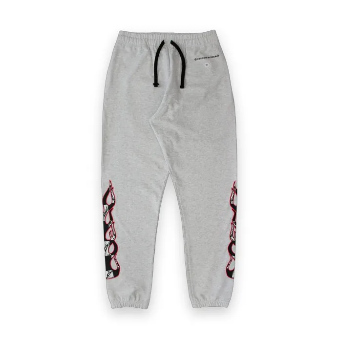Chrome Hearts Matty Boy Brain Sweatpants Heather Grey 1