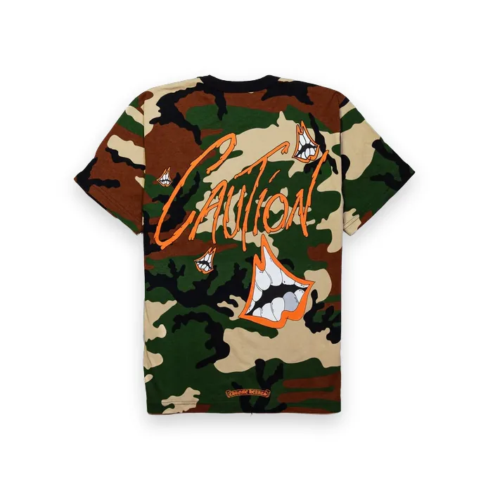 Chrome Hearts Matty Boy Caution T-Shirt Camo 1