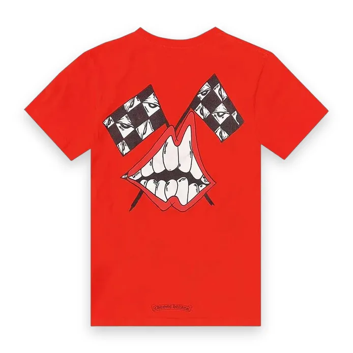 Chrome Hearts Matty Boy Chomper T-Shirt Red 1