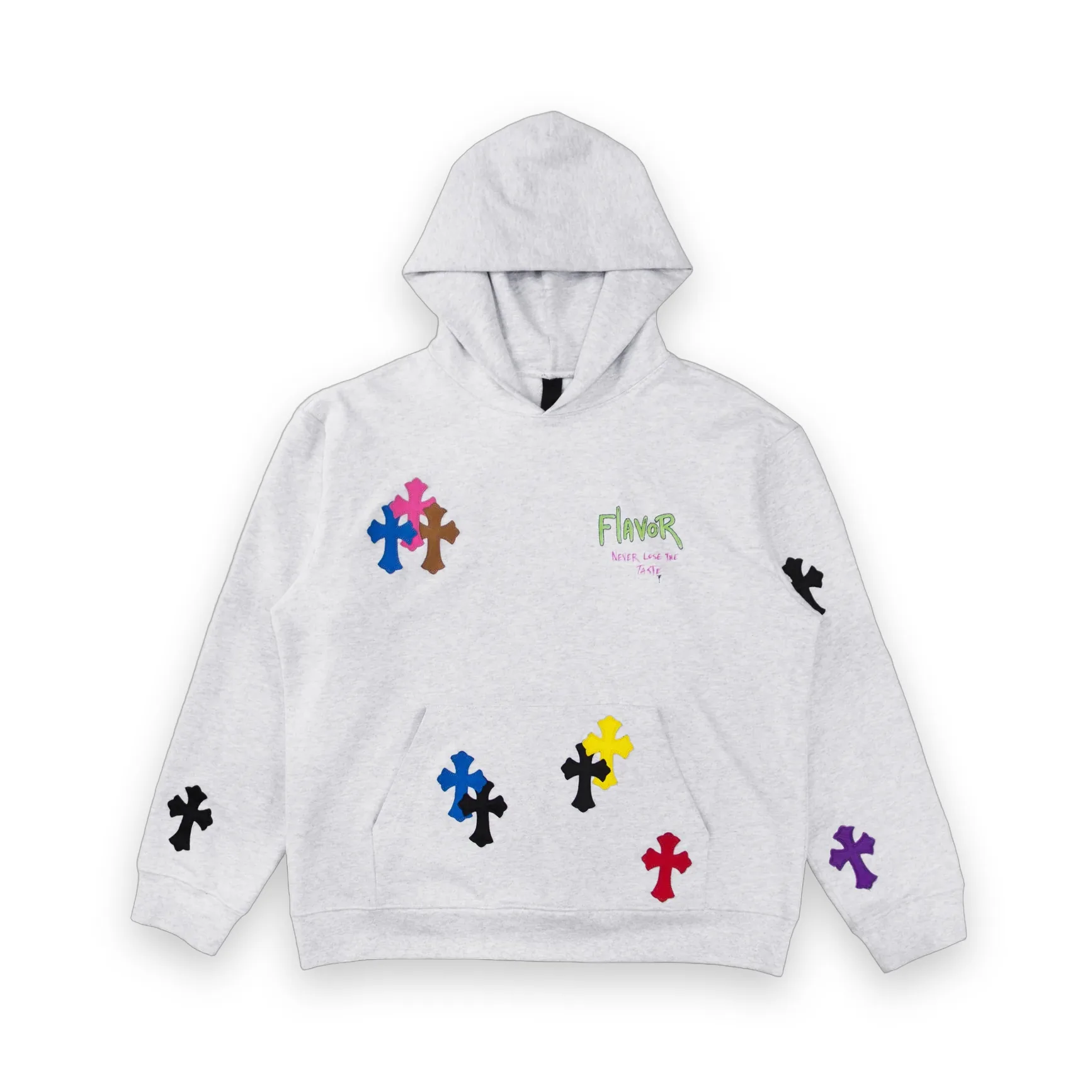 CHROME HEARTS MATTY BOY CROSS PATCH HOODIE 1