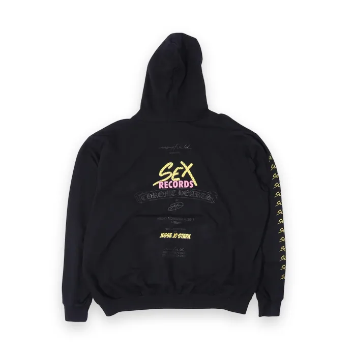 Chrome Hearts Matty Boy Sex Records Maxfield LA Hoodie Black 1